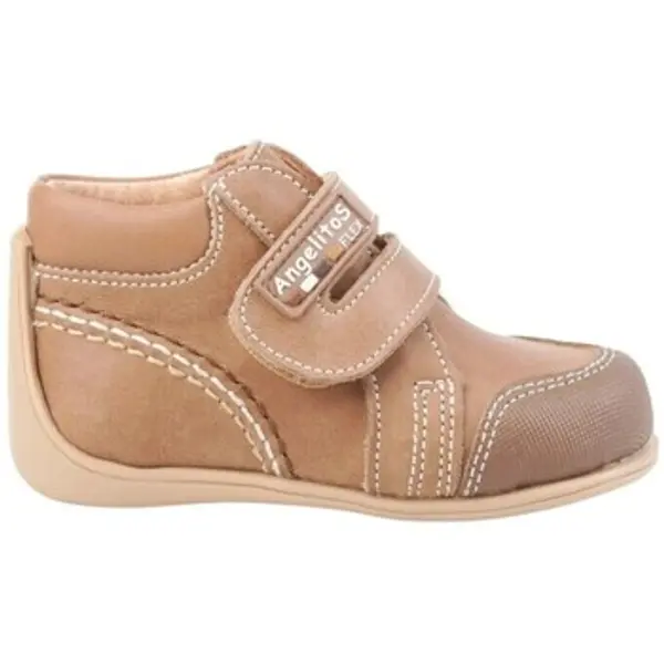 Angelitos Angelitos  Čizme 610 BOTA VELCRO Camel  Angelitos
