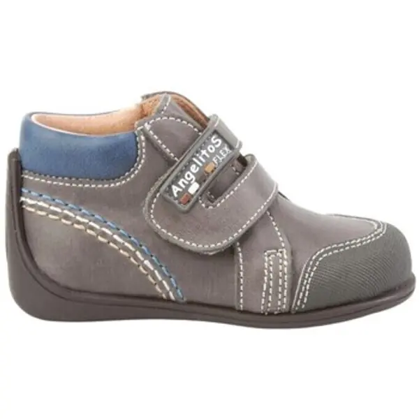 Angelitos Angelitos  Čizme 610 BOTA VELCRO Gris  Angelitos
