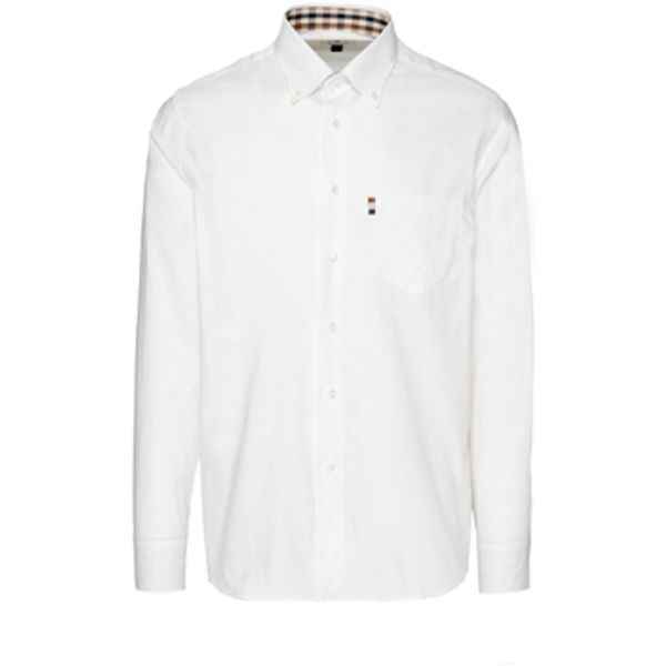 Aquascutum Aquascutum  Košulje dugih rukava ACTIVE TAILOR LIGHT SHIRT AA_A004_SH002  Aquascutum