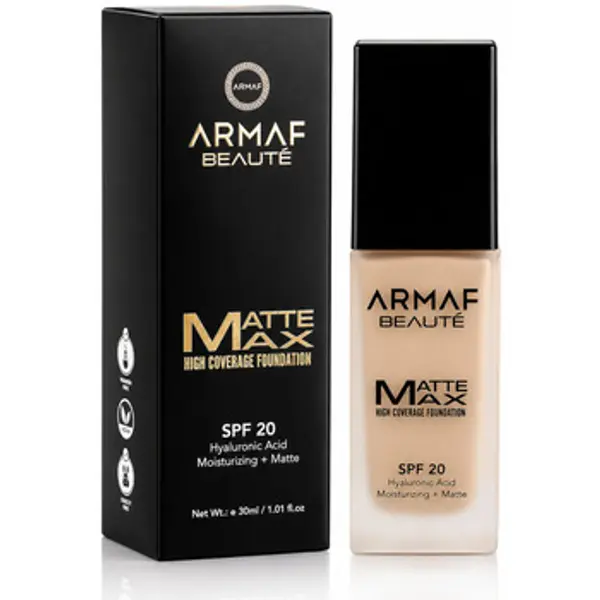 Armaf Armaf  Tekući puderi i primeri Matte Max High Coverage Foundation SPF 20 - 08 Honey  Armaf