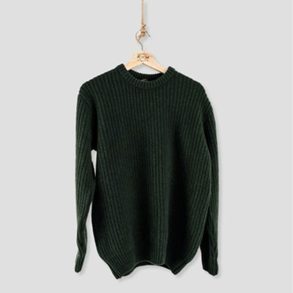 Armazém Das Malhas Armazém Das Malhas  Puloveri ARMAZÉM DAS MALHAS Chunky Knit - Green  Armazém Das Malhas