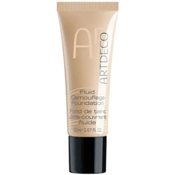 Artdeco Artdeco  Tekući puderi i primeri Fluid Camouflage Foundation - 24 Beige Chaud/Doré  Artdeco
