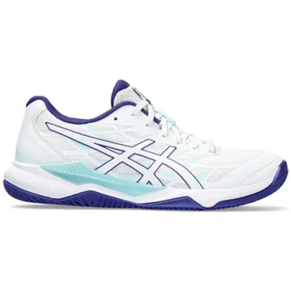 Asics Asics  Multisport Geltactic 12 Womens White Eggplant  Asics