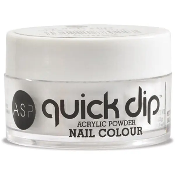 Asp Asp  Njega noktiju Colored Acrylic Powder Quick Dip - Clear as a belle  Asp
