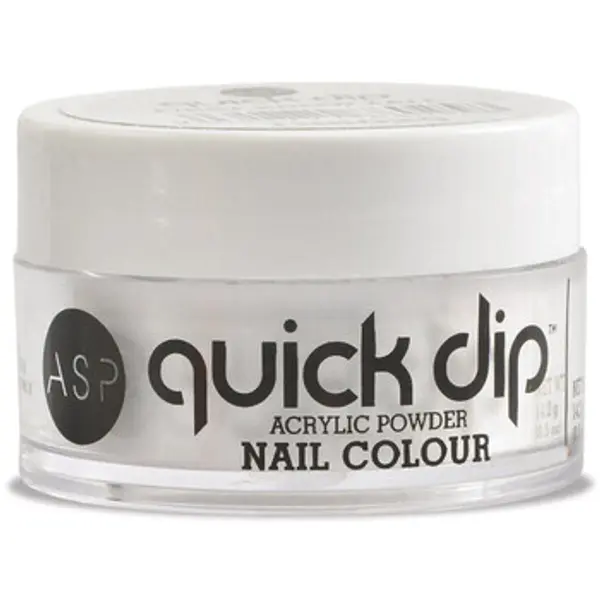 Asp Asp  Njega noktiju Colored Acrylic Powder Quick Dip - First  Snow Fall  Asp