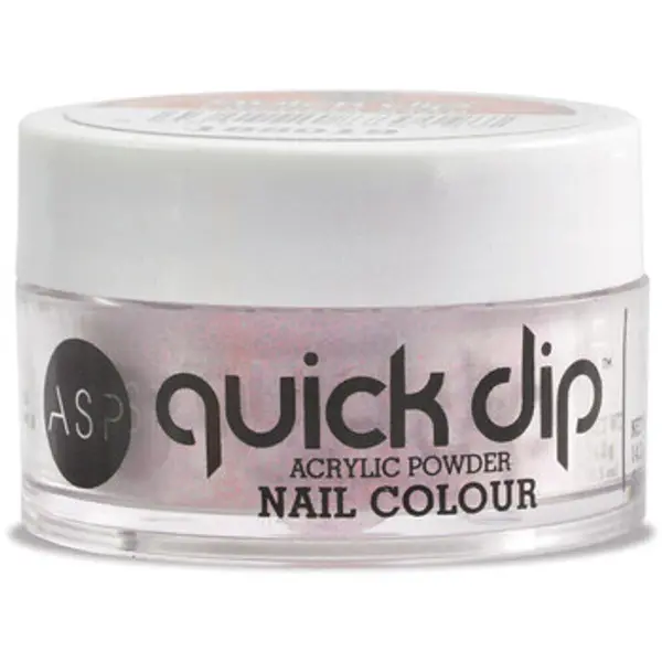 Asp Asp  Njega noktiju Colored Acrylic Powder Quick Dip - Fuchsia Star  Asp