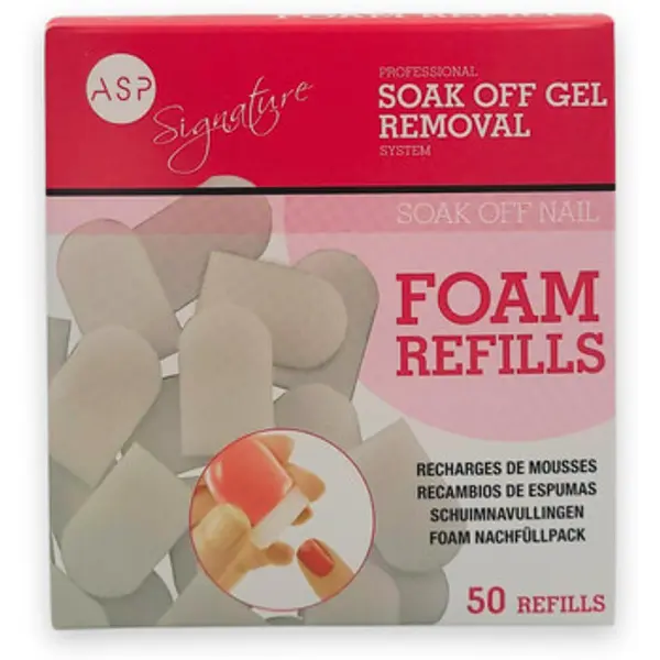 Asp Asp  Odstranjivači laka za nokte Refills for Nail Caps  Asp
