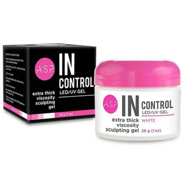 Asp Asp  Setovi za manikuru LED/UV Gel In Control - White  Asp