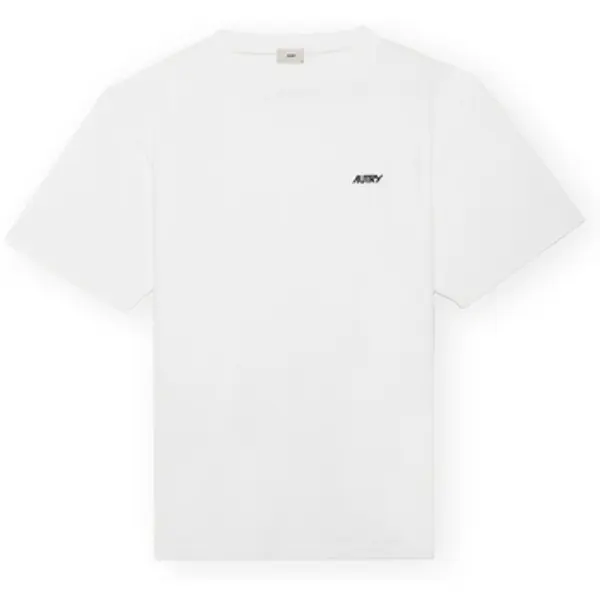 Autry Autry  Majice kratkih rukava Embroidered Logo Tee - White  Autry