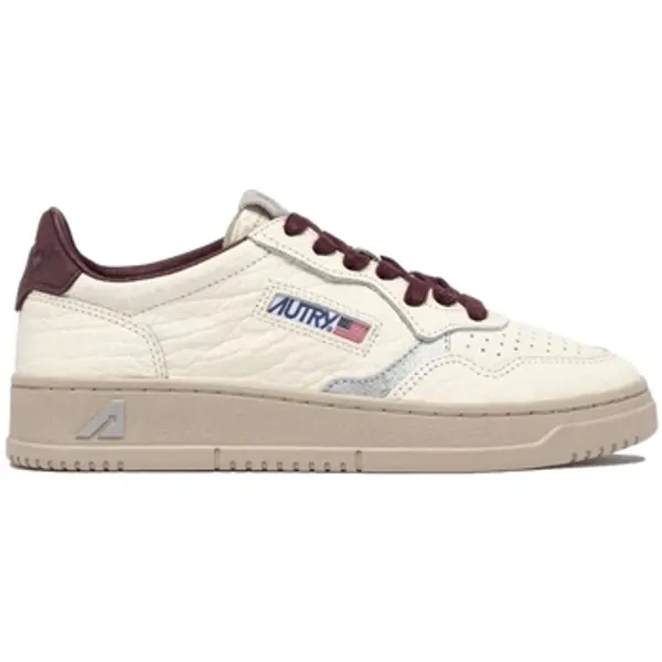 Autry Autry  Modne tenisice Medalist Low Leather W - Fig/Silver  Autry