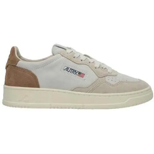 Autry Autry  Niske tenisice Baskets  Medalist en cuir daim beige  Autry