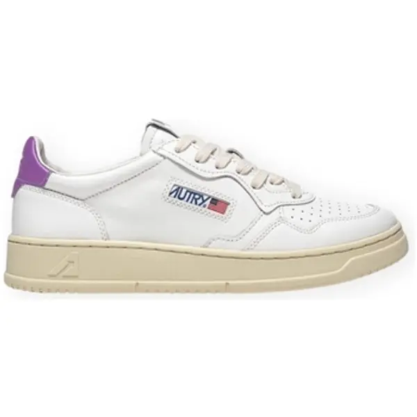 Autry Autry  Niske tenisice Medalist Low Leather W - White/Dewberry  Autry