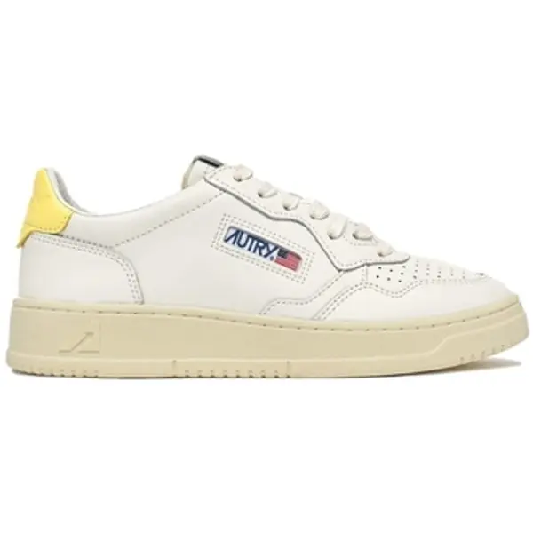 Autry Autry  Niske tenisice Medalist Low Leather W - White/Lemon Meringue  Autry