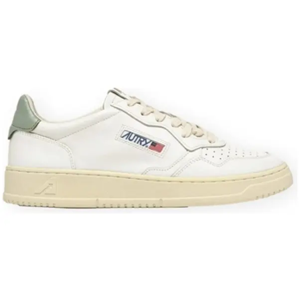 Autry Autry  Niske tenisice Medalist Low Leather W - White/Seagreen  Autry