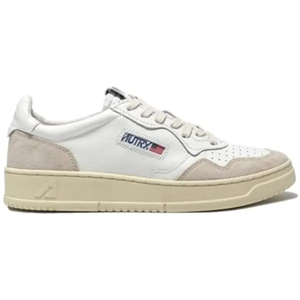 Autry Autry  Niske tenisice Medalist Low Suede M - White/Beige  Autry