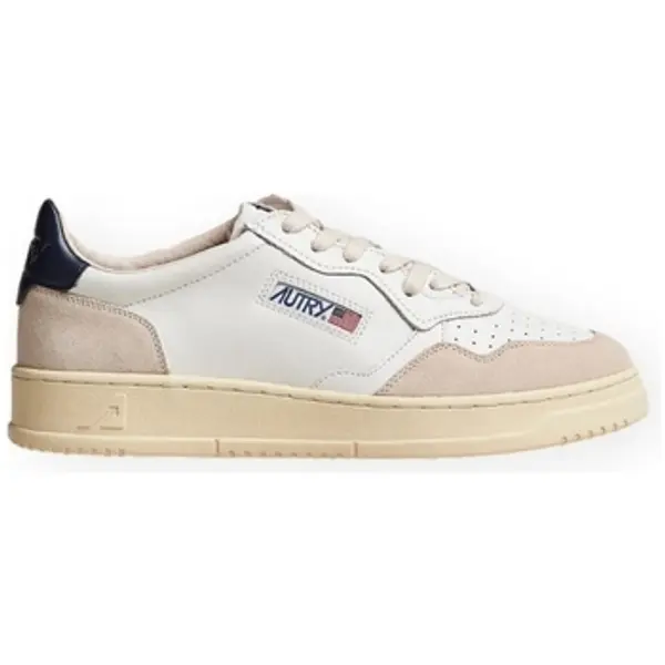 Autry Autry  Niske tenisice Medalist Low Suede M - White/Blue  Autry