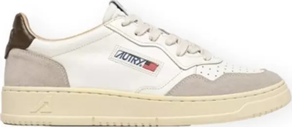 Autry Autry  Niske tenisice Medalist Low Suede M - White/Teak  Autry