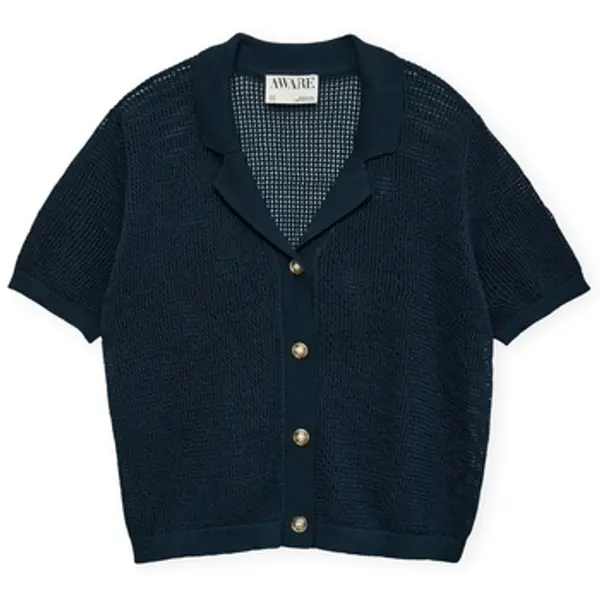 Aware Aware  Sportske majice Saga Cardigan - Dark Sapphire  Aware