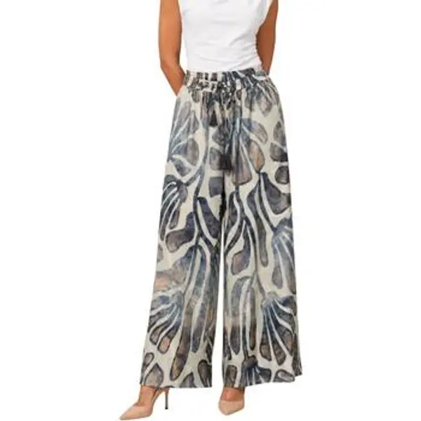 Ayfee Ayfee  Hlače PANTALONE AMPIO ELASTICO CON COULISSE 451-PA26372  Ayfee