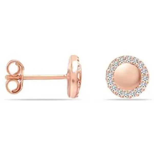 Bibei Bibei  Naušnice BIPE059-BAÑO ORO ROSA  Bibei