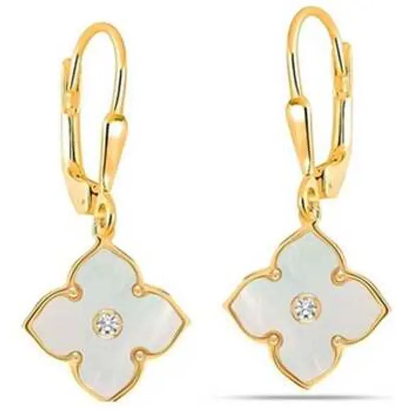 Bibei Bibei  Naušnice BIPE080-BAÑO ORO AMARILLO  Bibei
