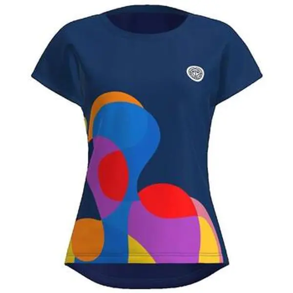 Bidi Badu Bidi Badu  Majice kratkih rukava T-shirt Bidi Badu Twiggy Capsleeve bleu foncé  Bidi Badu