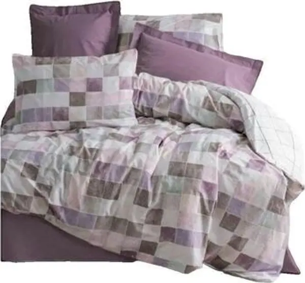 Bigbuy Bigbuy  Posteljina Housse de couette  129CTN64410 en coton ranforce rose  Bigbuy