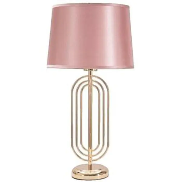 Bigbuy Bigbuy  Stolne lampe Lampe à poser  Krista doré  Bigbuy