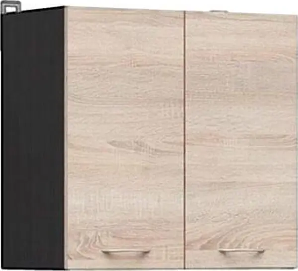 Bigbuy Bigbuy  Zidne police Meuble haut  JUNONA 60 cm 2 portes chêne sonoma  Bigbuy