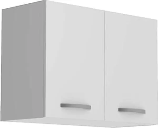 Bigbuy Bigbuy  Zidne police Meuble haut  OSLO 2 portes blanc  Bigbuy