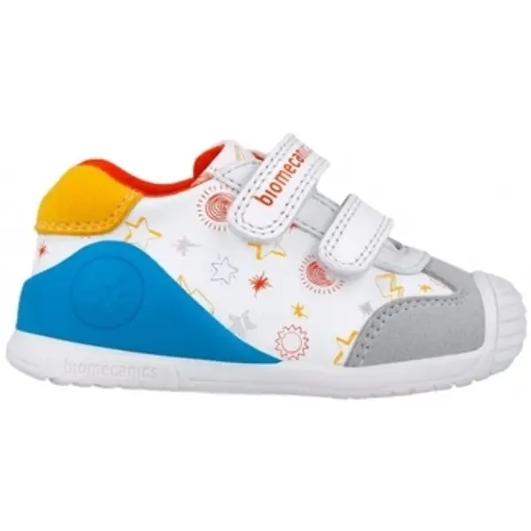 Biomecanics Biomecanics  Modne tenisice Baby Sneakers 252115-C - Blanco/Yema  Biomecanics
