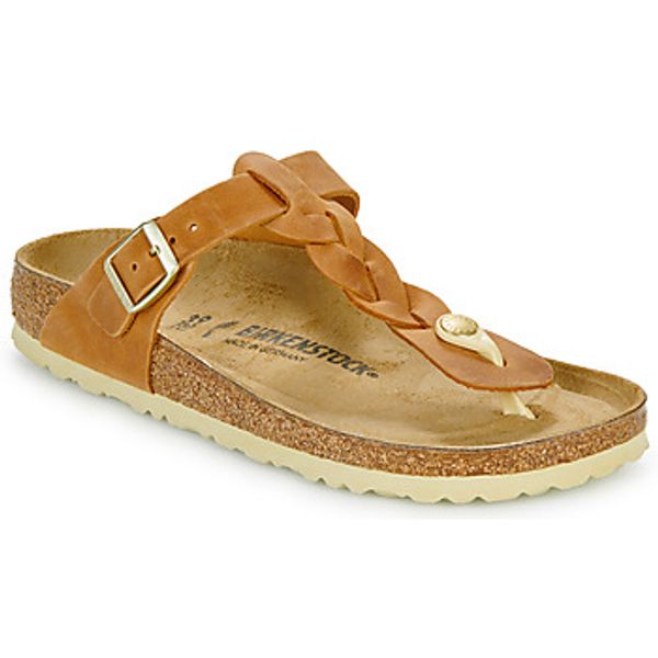 Birkenstock Birkenstock  Japanke Gizeh Braided LEOI Cognac  Birkenstock