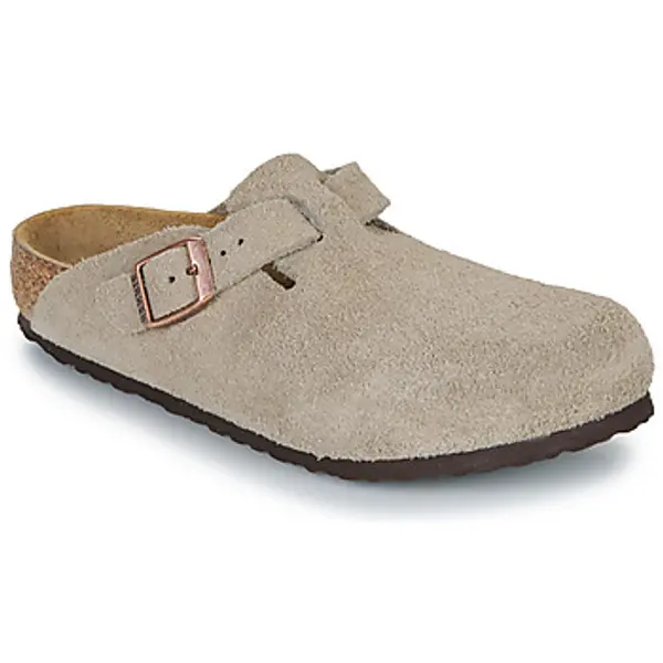 BIRKENSTOCK BIRKENSTOCK  Klompe Boston Kids LEVE Taupe  BIRKENSTOCK