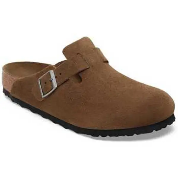 BIRKENSTOCK BIRKENSTOCK  Klompe Boston soft footbed suede leather  BIRKENSTOCK