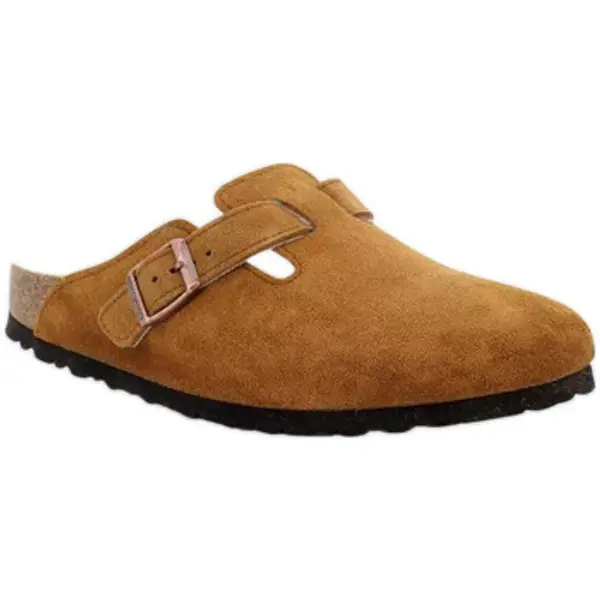 BIRKENSTOCK BIRKENSTOCK  Klompe Mocassins  Boston Shearling daim, fourrure  BIRKENSTOCK