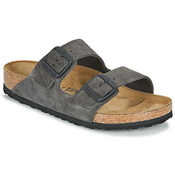 Birkenstock Birkenstock  Natikače Arizona LEVE Velvet Grey  Birkenstock