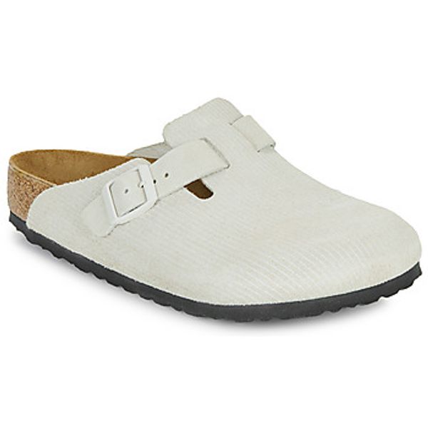 Birkenstock Birkenstock  Natikače Boston LEVE Corduroy Antique White  Birkenstock