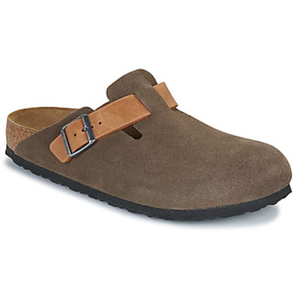 BIRKENSTOCK BIRKENSTOCK  Natikače Boston LEVE/LEOI Concrete Gray  BIRKENSTOCK