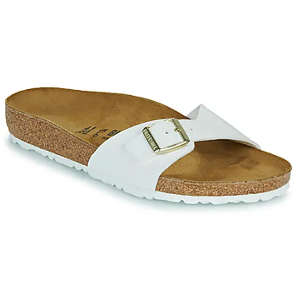 BIRKENSTOCK BIRKENSTOCK  Natikače Madrid BF Patent White  BIRKENSTOCK