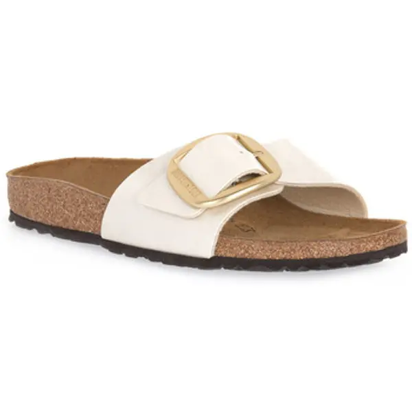 BIRKENSTOCK BIRKENSTOCK  Natikače MADRID BIG BUCKLE PEARL WHITE CALZ S  BIRKENSTOCK
