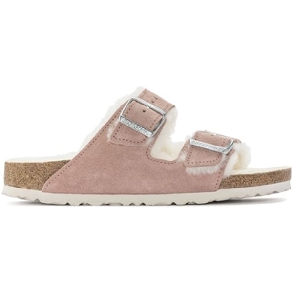 Birkenstock Birkenstock  Sandale i polusandale Arizona Shearling 1023258 Narrow - Pink Clay  Birkenstock