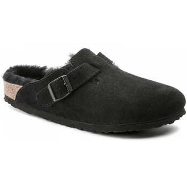 Birkenstock Birkenstock  Sandale i polusandale Boston vl shearling black  Birkenstock