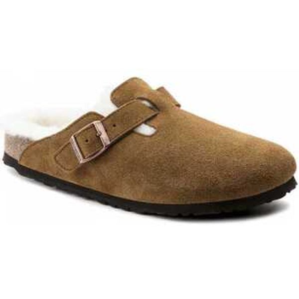 Birkenstock Birkenstock  Sandale i polusandale Boston vl shearling mink  Birkenstock
