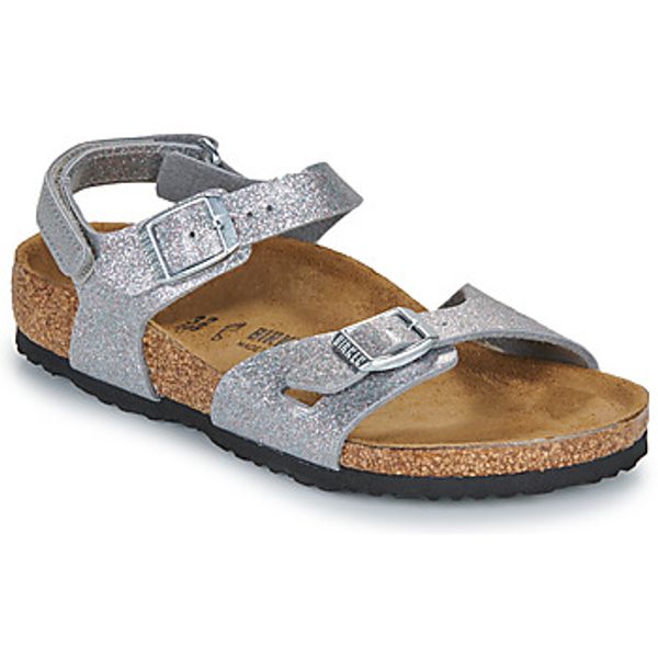 BIRKENSTOCK BIRKENSTOCK  Sandale i polusandale Rio AS Kids BF Sparkling Silver  BIRKENSTOCK