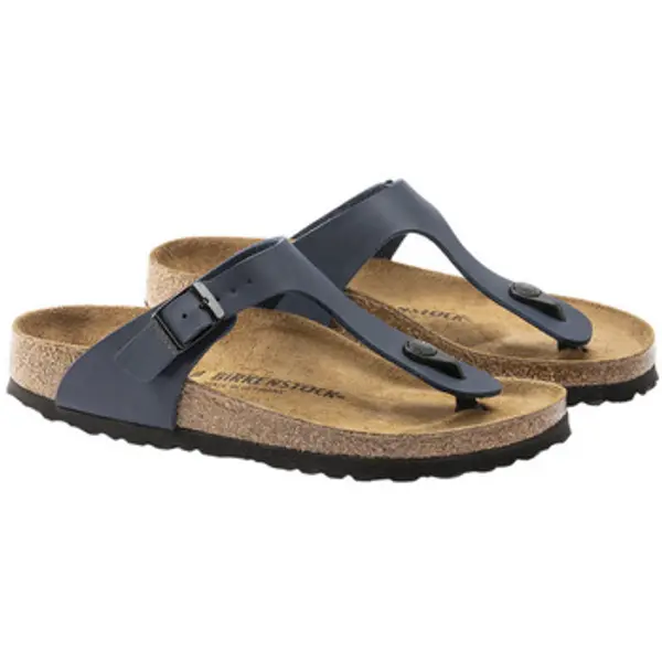 BIRKENSTOCK BIRKENSTOCK  Sandale i polusandale Sandales  Gizeh Birko-Flor® bleu  BIRKENSTOCK