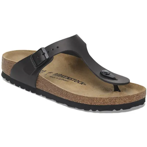 BIRKENSTOCK BIRKENSTOCK  Sandale i polusandale Sandales  Gizeh noir en Birko-Flor®  BIRKENSTOCK
