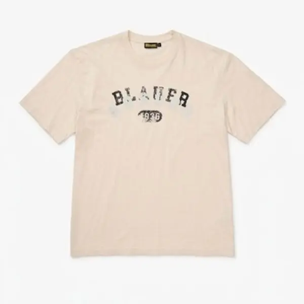 Blauer Blauer  Majice kratkih rukava Camisetas Hombre Modèle Selkirk  Blauer