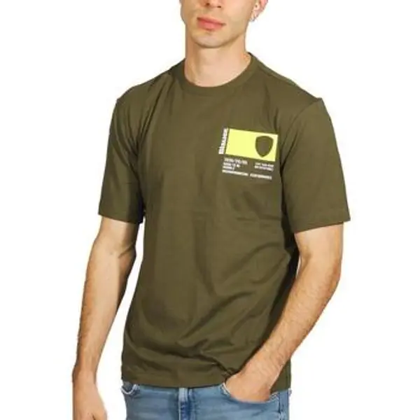 Blauer Blauer  Majice / Polo majice Camisetas Hombre Modèle T-shirt Manica Corta  Blauer