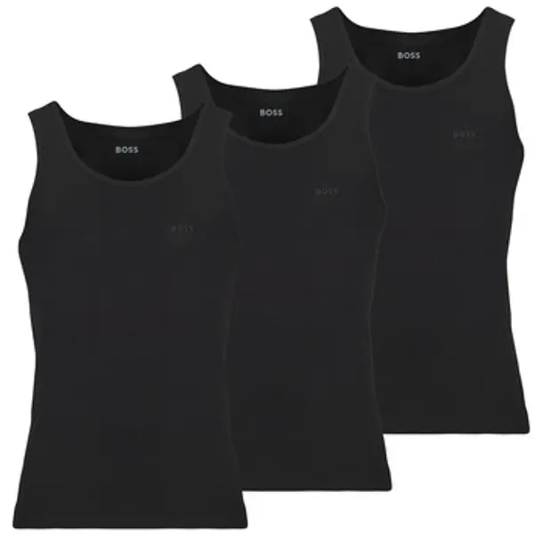 BOSS BOSS  Majice s naramenicama i majice bez rukava TankTop3P RibClassic  BOSS