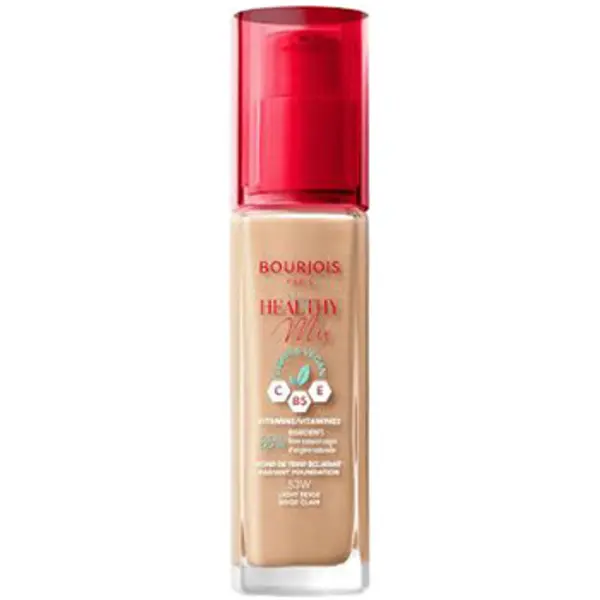 Bourjois Bourjois  Tekući puderi i primeri Healthy Mix Foundation - 53w Light Beige  Bourjois